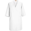 Vf Imagewear Red Kap¬Æ Collarless Butcher Wrap W/o Pockets, White, Polyester/Combed Cotton, 3XL WP18WHRG3XL